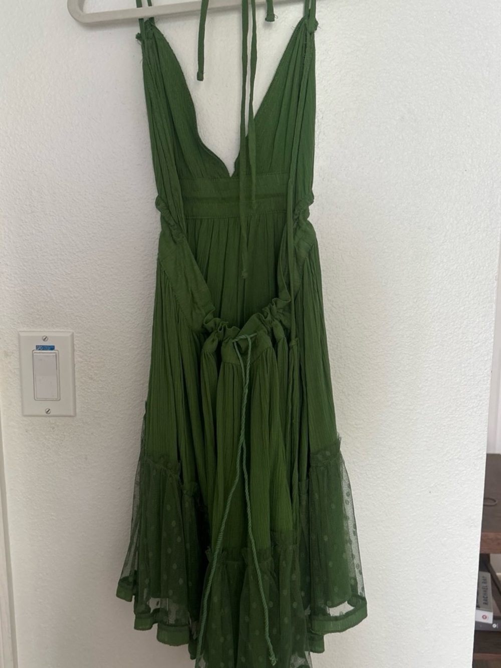 Free People Olive Green Mini Dress - Picture 5 of 5